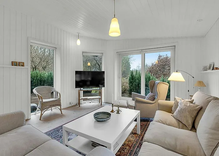 By Gudena River With Natural Garden